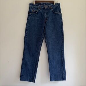 Vintage Orange Tab 90’s 505 Levi’s Medium Wash Straight Leg 100% Cotton